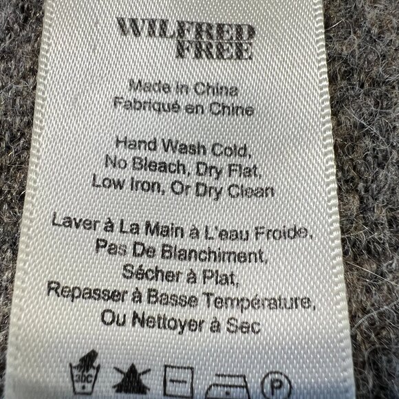 🌞Wilfred Free Italian Made Wool & Alpaca Blend Cardigan – Size S -Elegant - Picture 10 of 10